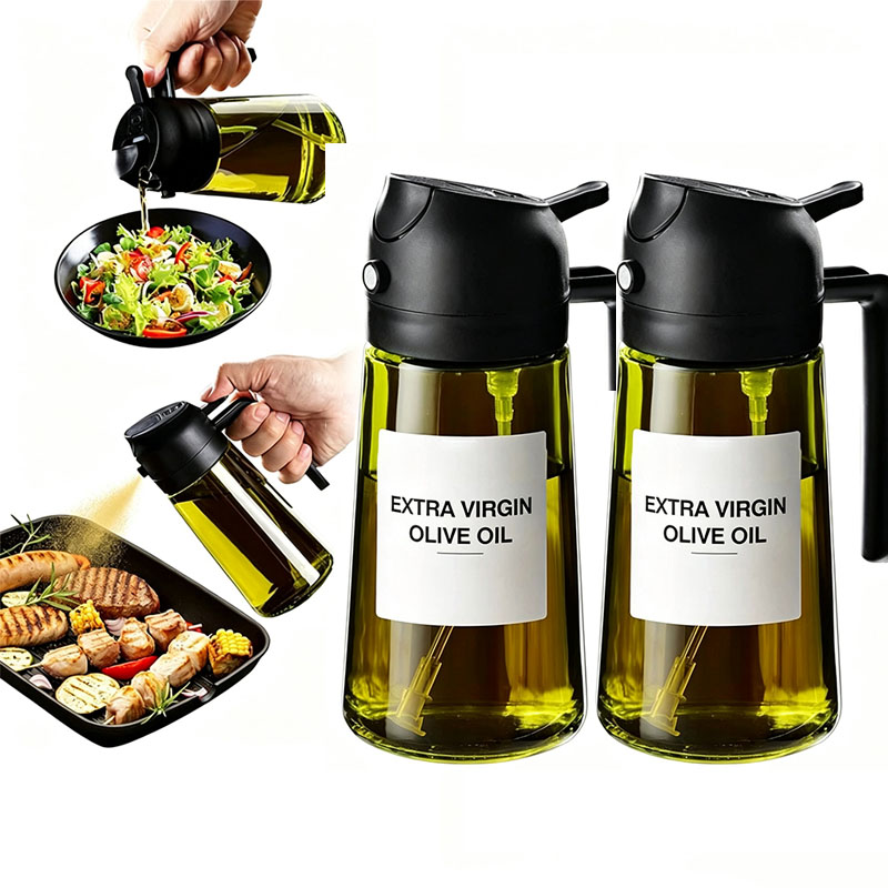 Kitchen Gadgets Air Fryer - Distributeur d'huile d'olive en plastique pour