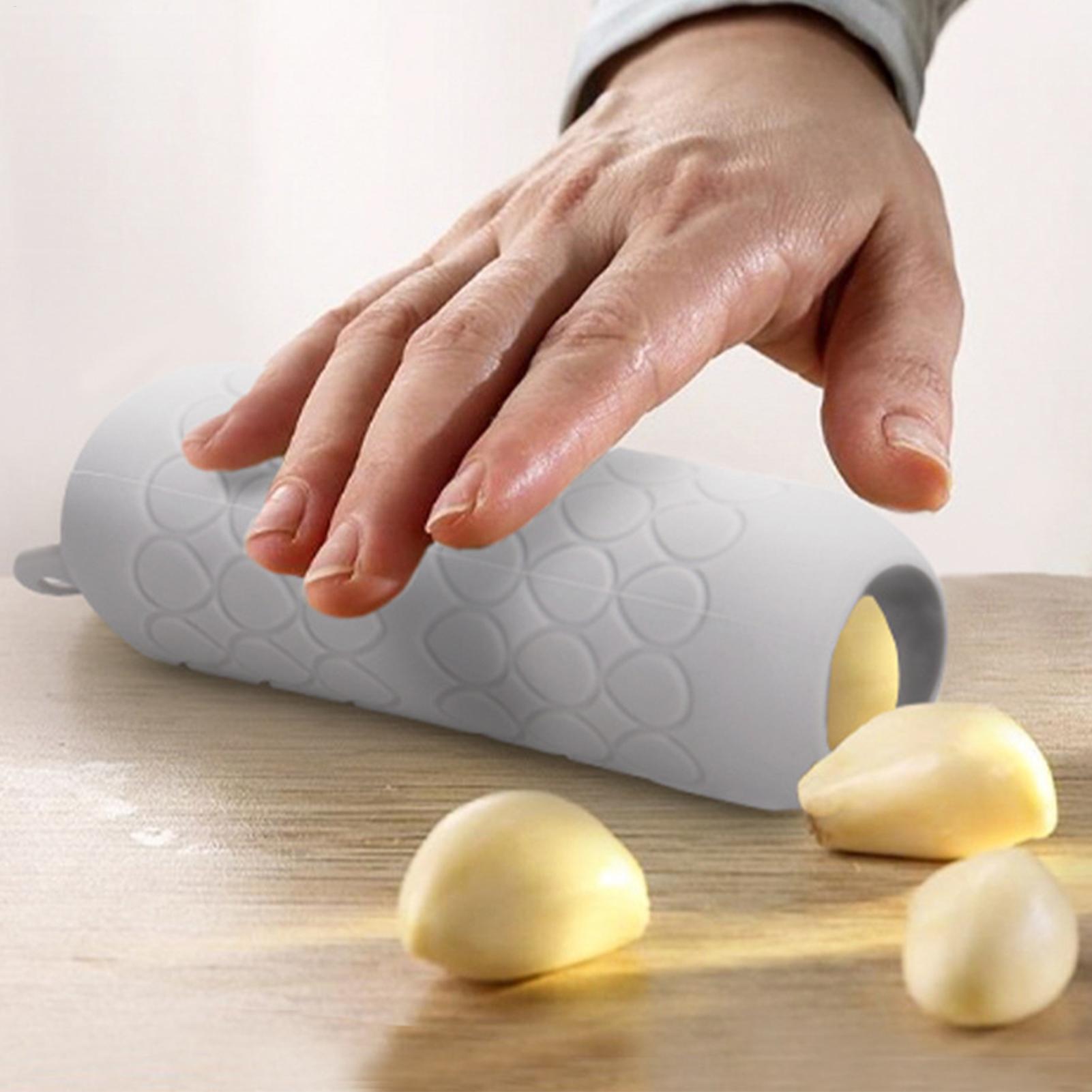 Kitchen Gadgets Dropshipping - Éplucheur d'ail rapide, décapant de peau