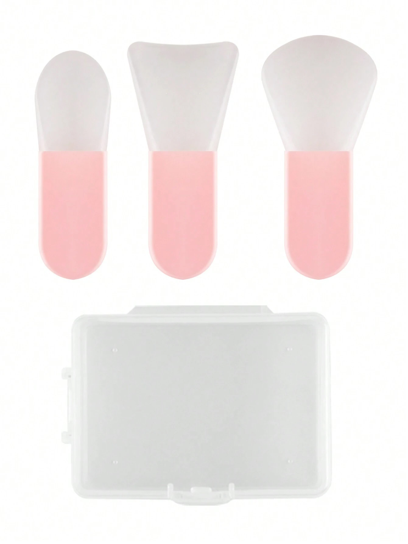 Silicone Spatula Set - Brosse applicateur de masque 3 pièces,