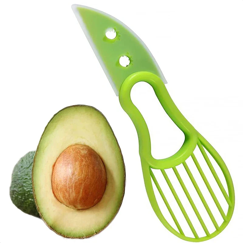 Avocado Slicer Tool - Trancheur d'avocat 3 en 1, cordeur