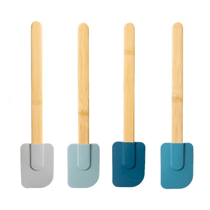 Silicone Spatula Set - Ensemble de 4 spatules en silicone