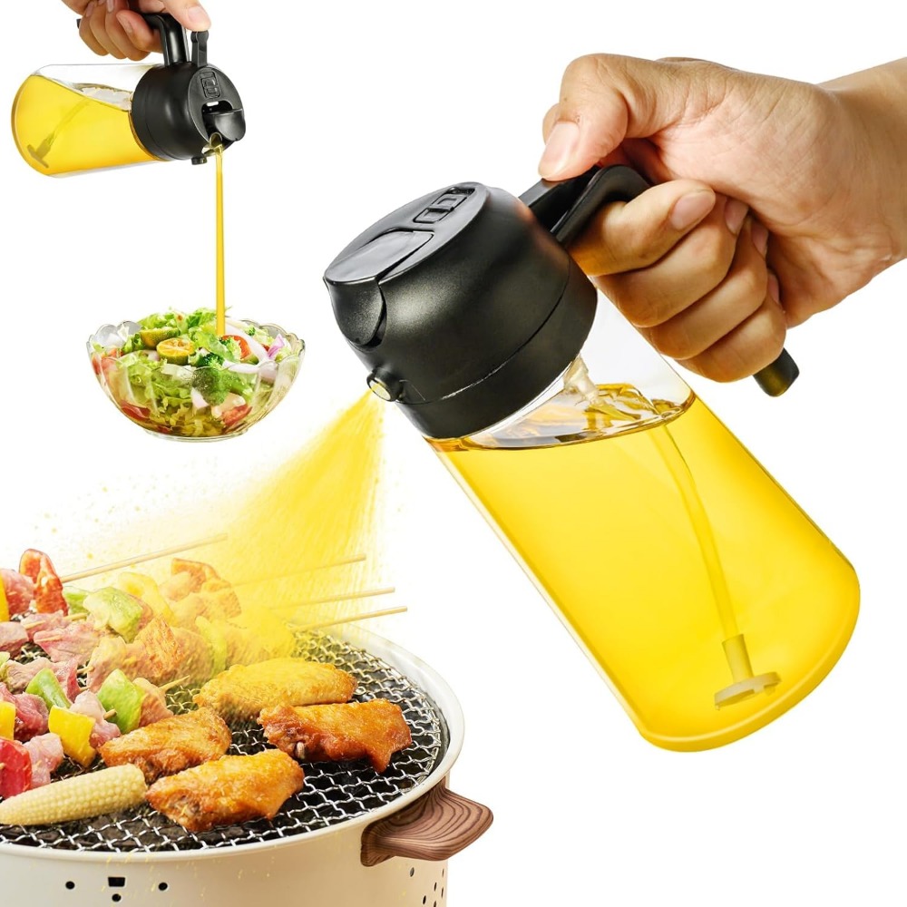 Kitchen Gadgets Air Fryer - Pulvérisateur d'huile d'olive 16oz/470ml pour la