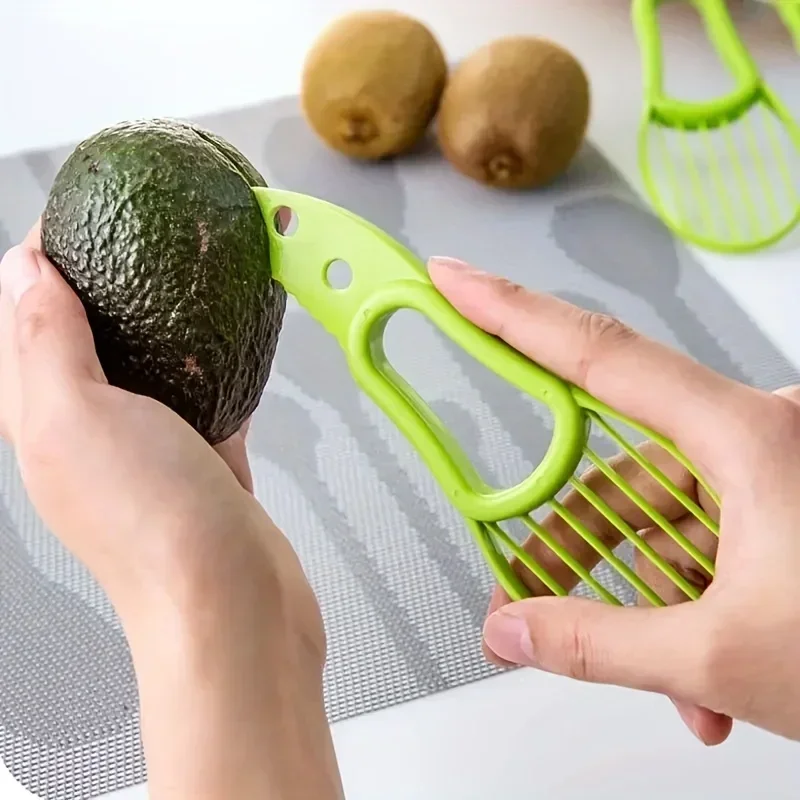 Avocado Slicer Tool - Nouvel Éplucheur d'Avocat, Coupe-Pitons, Couteau à