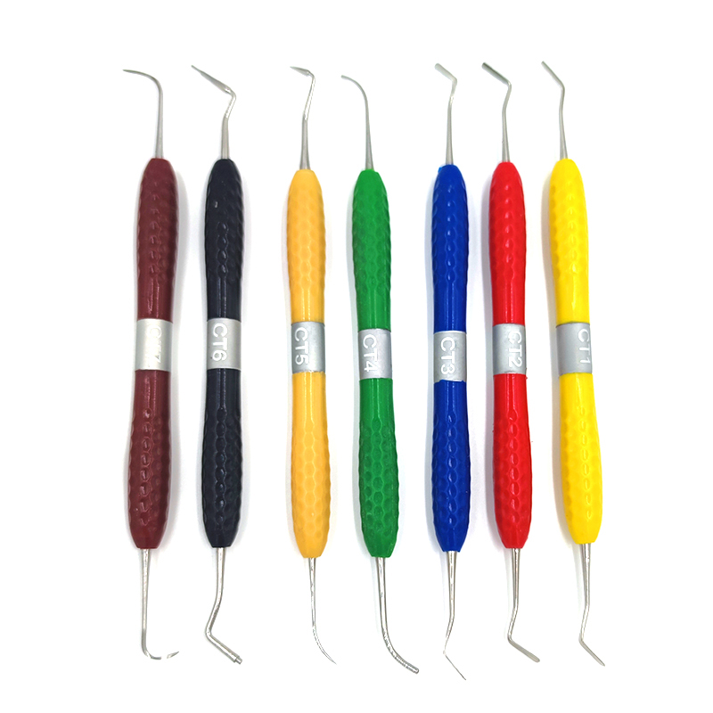 Silicone Spatula Set - Ensemble de Remplissage de Résine Dentaire,
