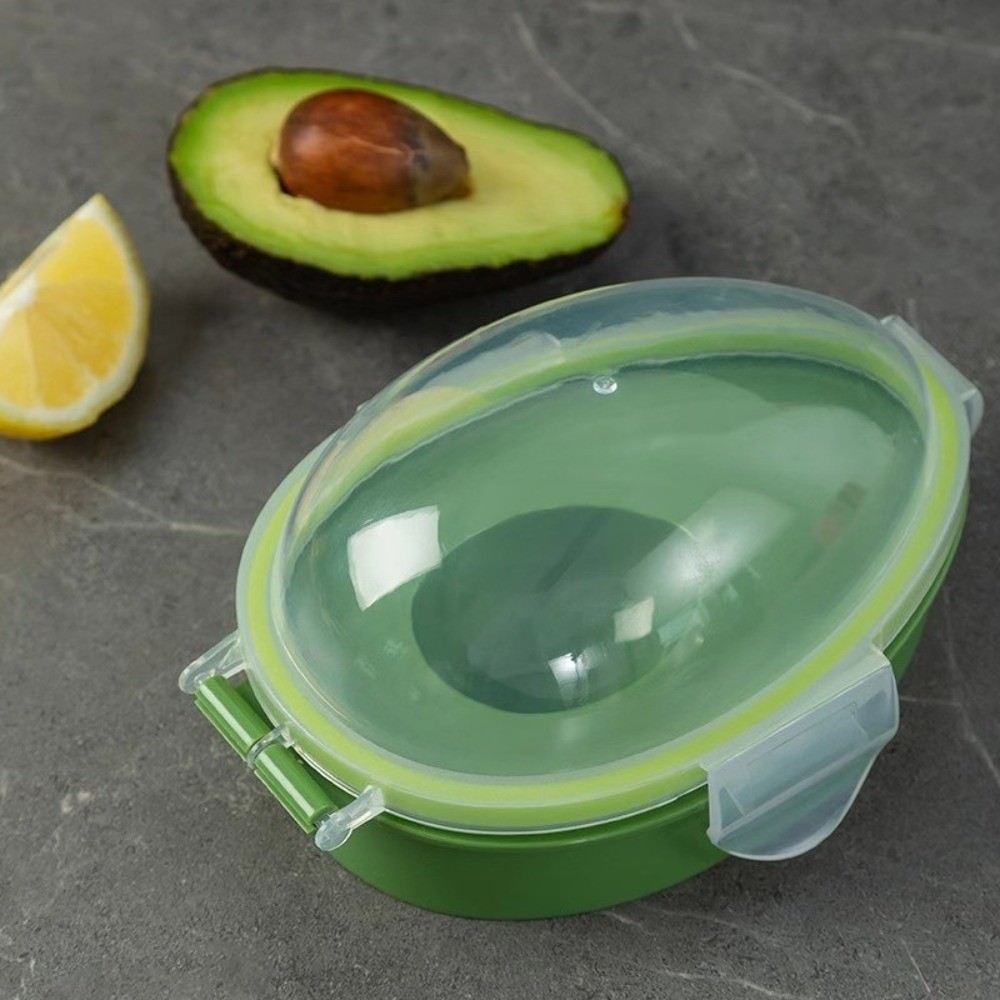 Avocado Slicer Tool - Conteneur de conservation d'avocat réutilisable avec