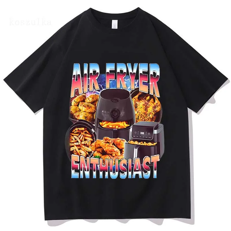 Kitchen Gadgets Air Fryer - T-shirt à col rond imprimé pour