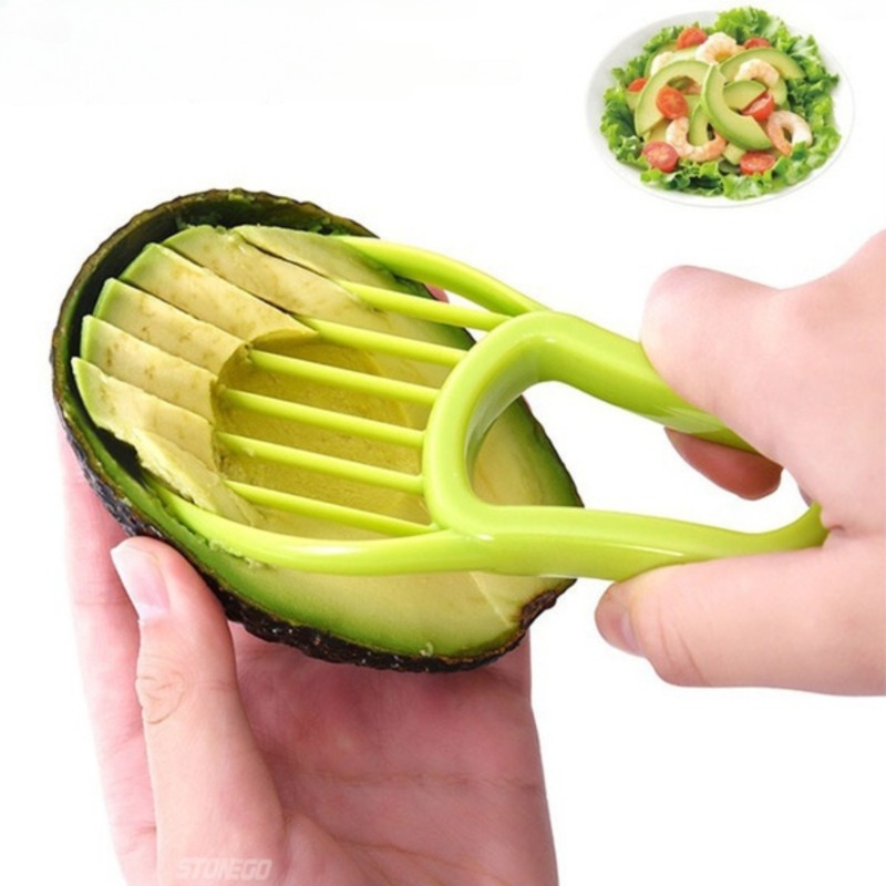 Avocado Slicer Tool - 1 pièce Coupe-avocat 3 en 1,