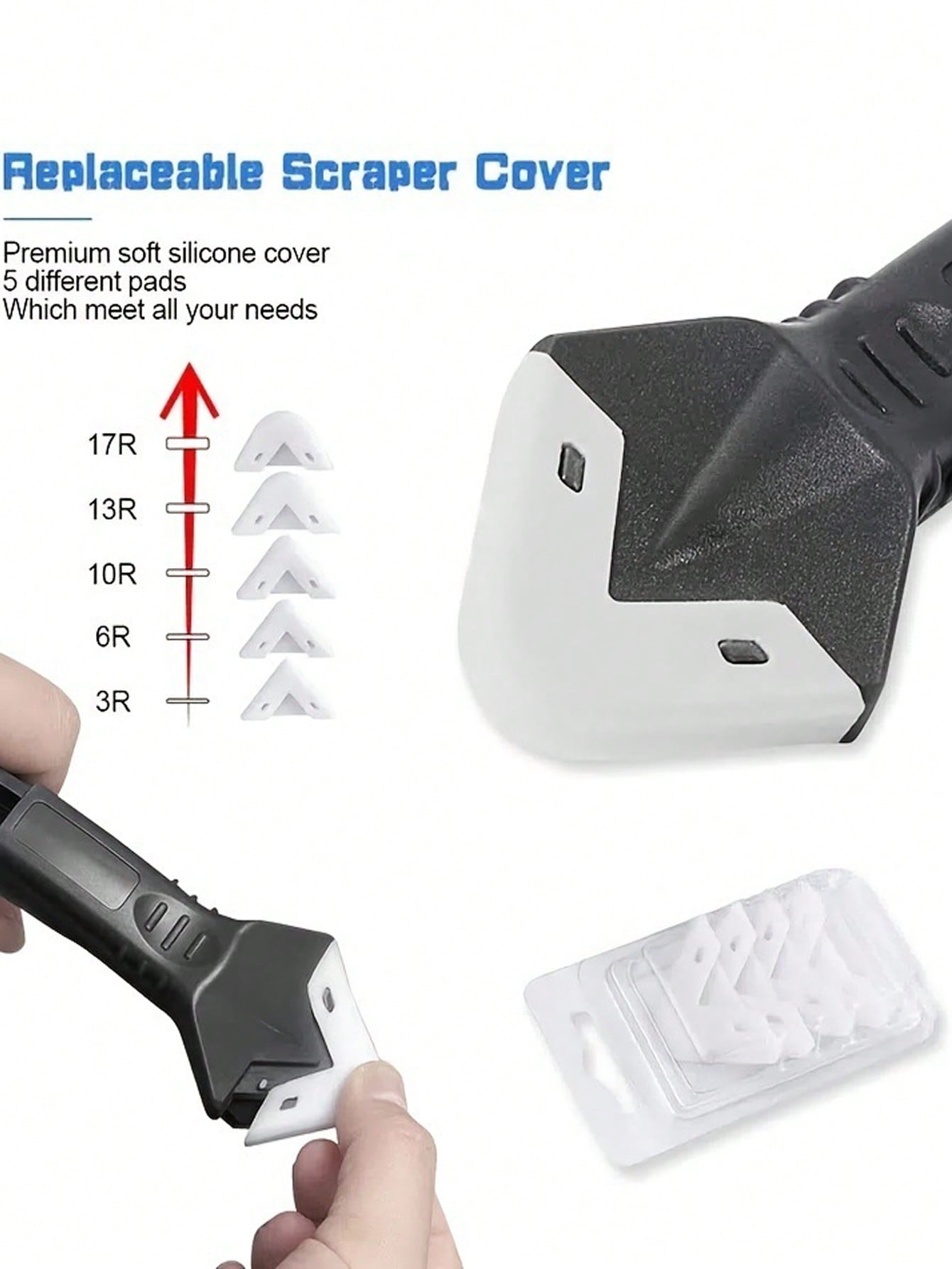 Spatule en silicone 5 en 1 pou - Silicone Spatula Set avis et prix