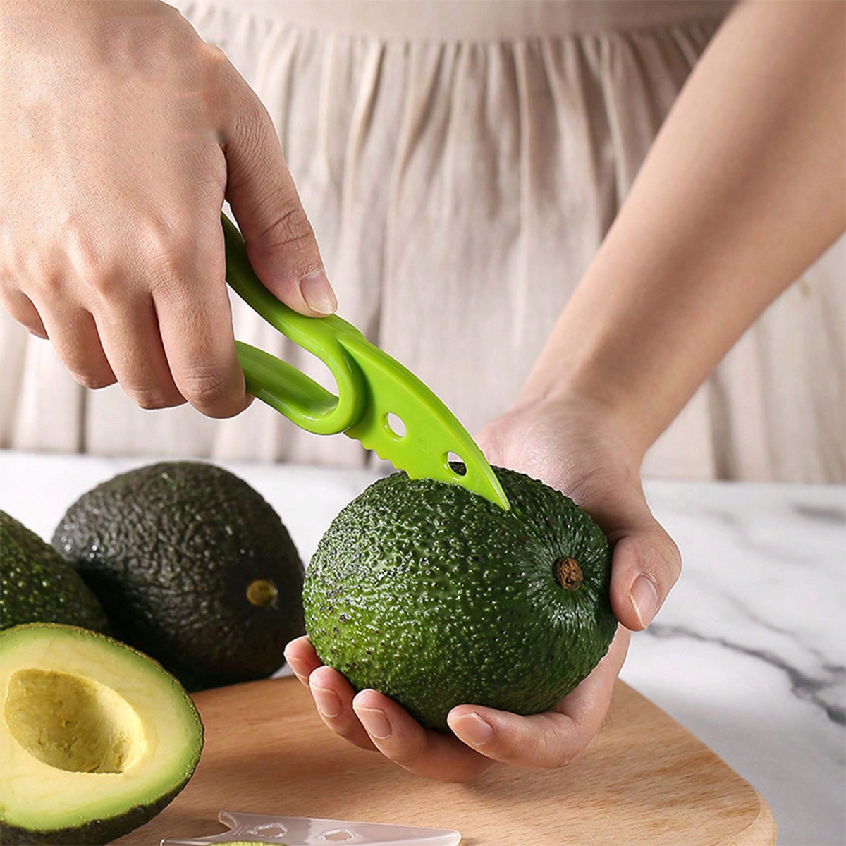 1 éplucheur d'avocat, couteau  - Avocado Slicer Tool avis et prix