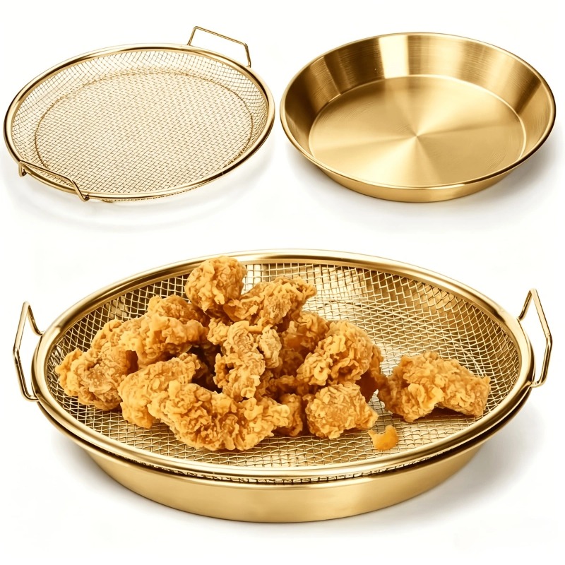 Grille de friteuse robuste dor - Kitchen Gadgets Air Fryer avis et prix
