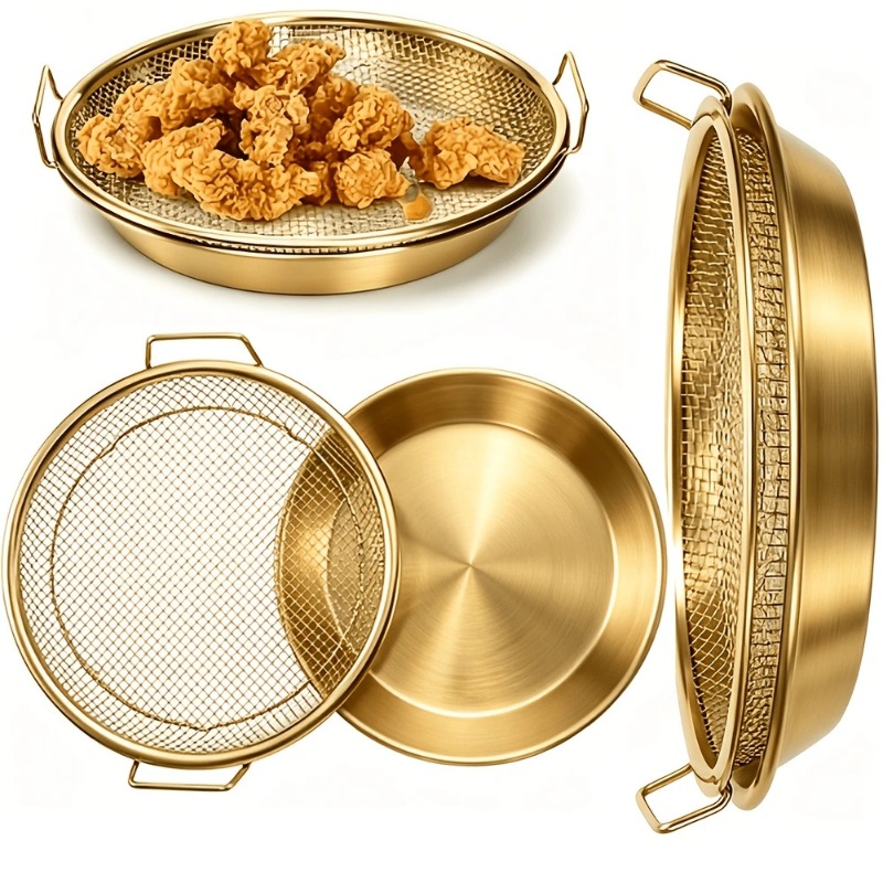 Grille de friteuse robuste dor - Kitchen Gadgets Air Fryer avis et prix
