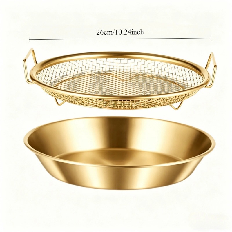 Grille de friteuse robuste dor - Kitchen Gadgets Air Fryer avis et prix