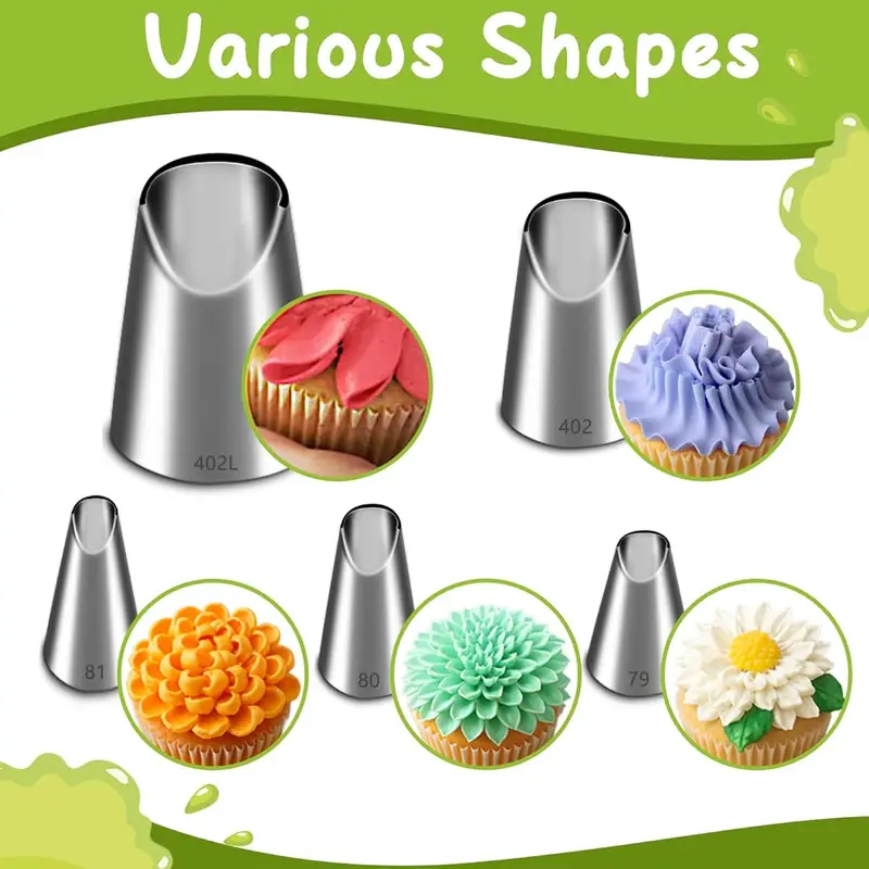 Ensemble de 5 embouts de pâtis - Kitchen Gadgets Deals avis et prix