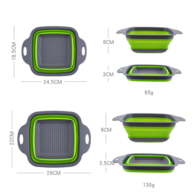 LMETJMA carré pliable passoire - Kitchen Gadgets Dropshipping avis et prix