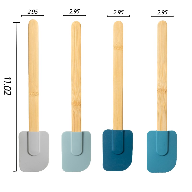 Ensemble de 4 spatules en sili - Silicone Spatula Set avis et prix