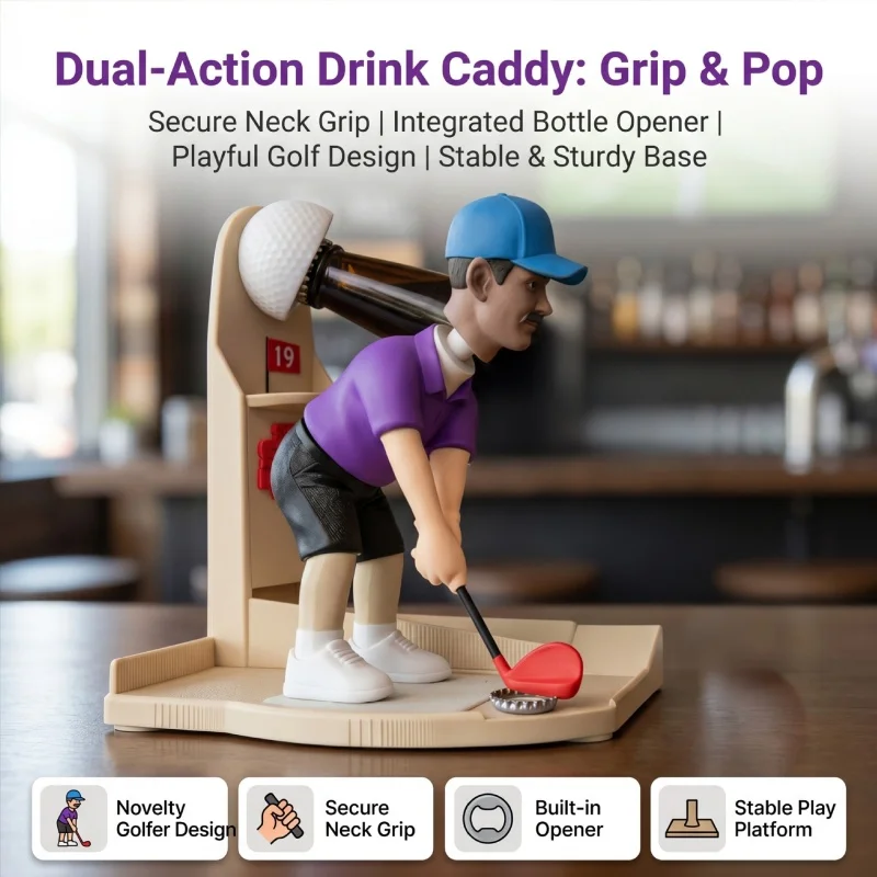 Décapsuleur de bouteille en fo - Funny Kitchen Gadgets Gifts avis et prix