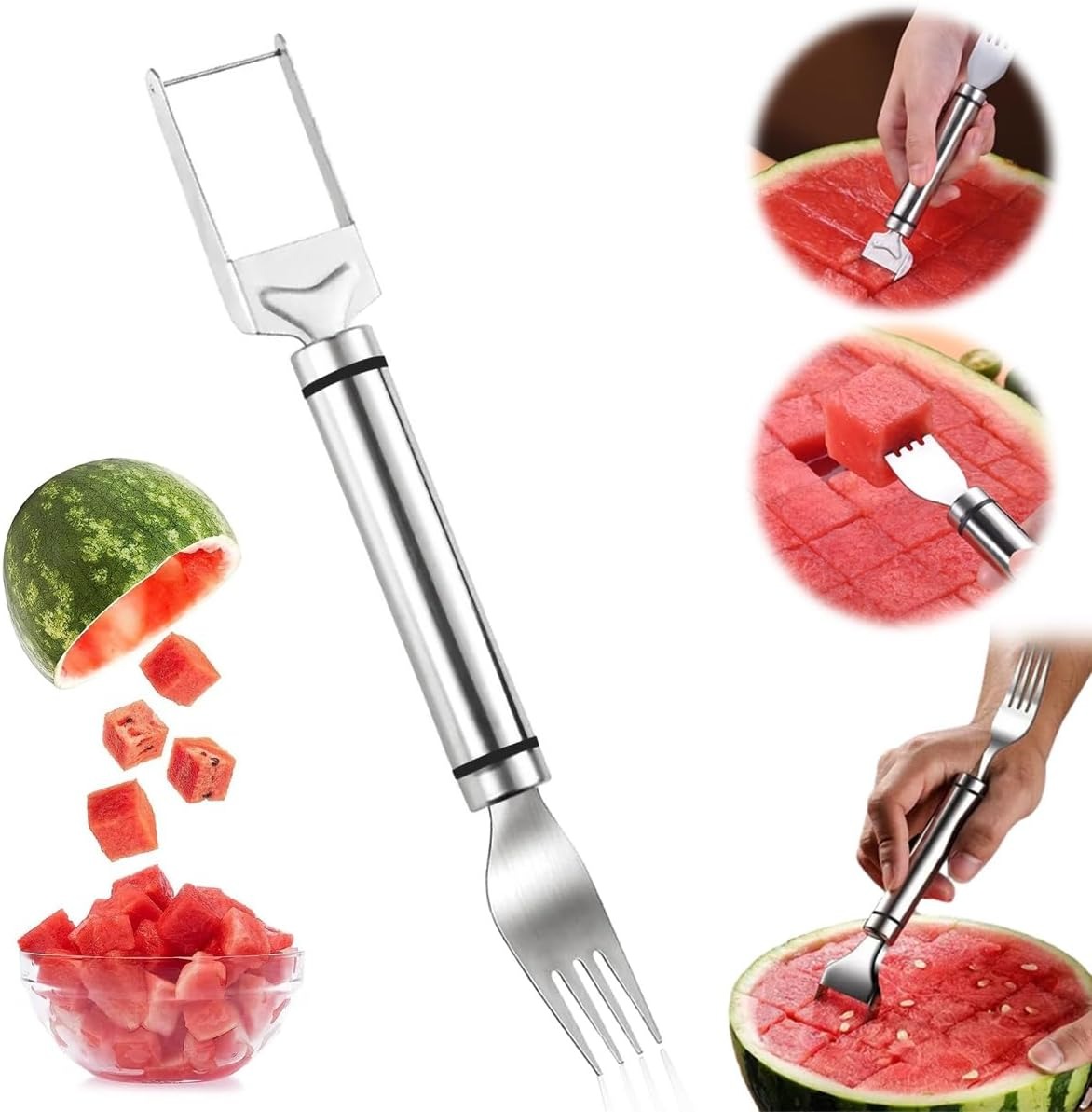 Coupe-fruits 2-en-1 en acier i - Kitchen Gadgets Home Party avis et prix