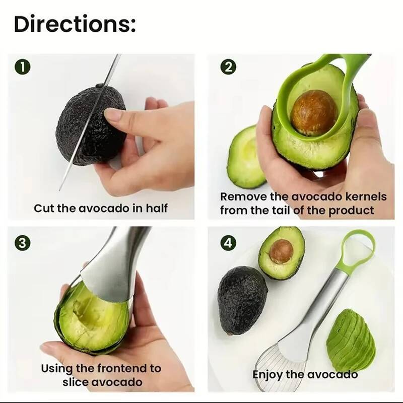 Coupe-avocat 2 en 1 en acier i - Avocado Slicer Tool avis et prix