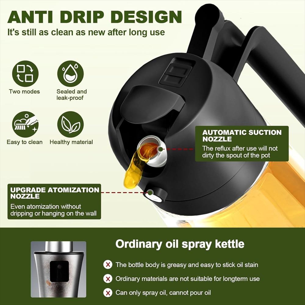 Pulvérisateur d'huile d'olive  - Kitchen Gadgets Air Fryer avis et prix