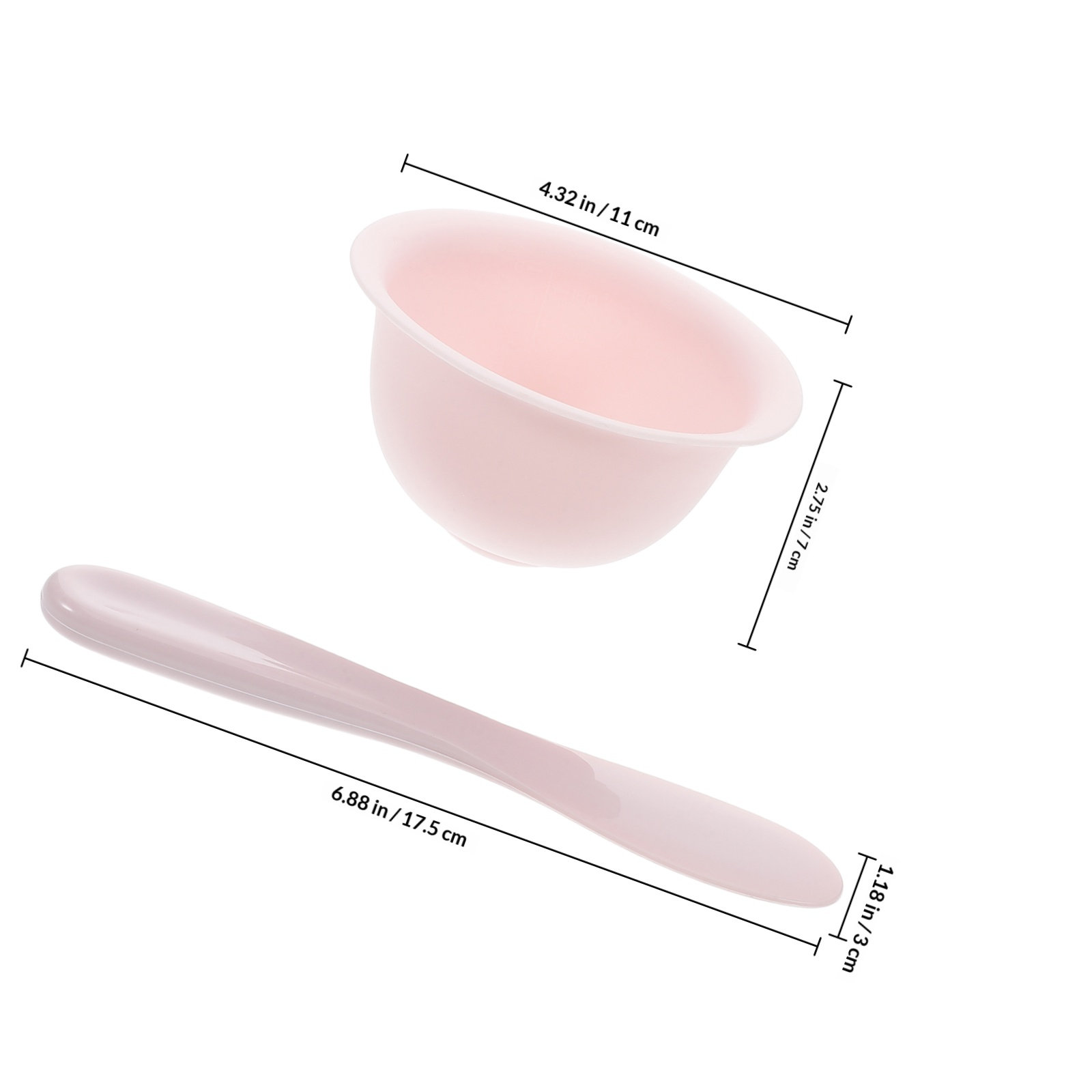 1 ensemble de bol et de spatul - Silicone Spatula Set avis et prix