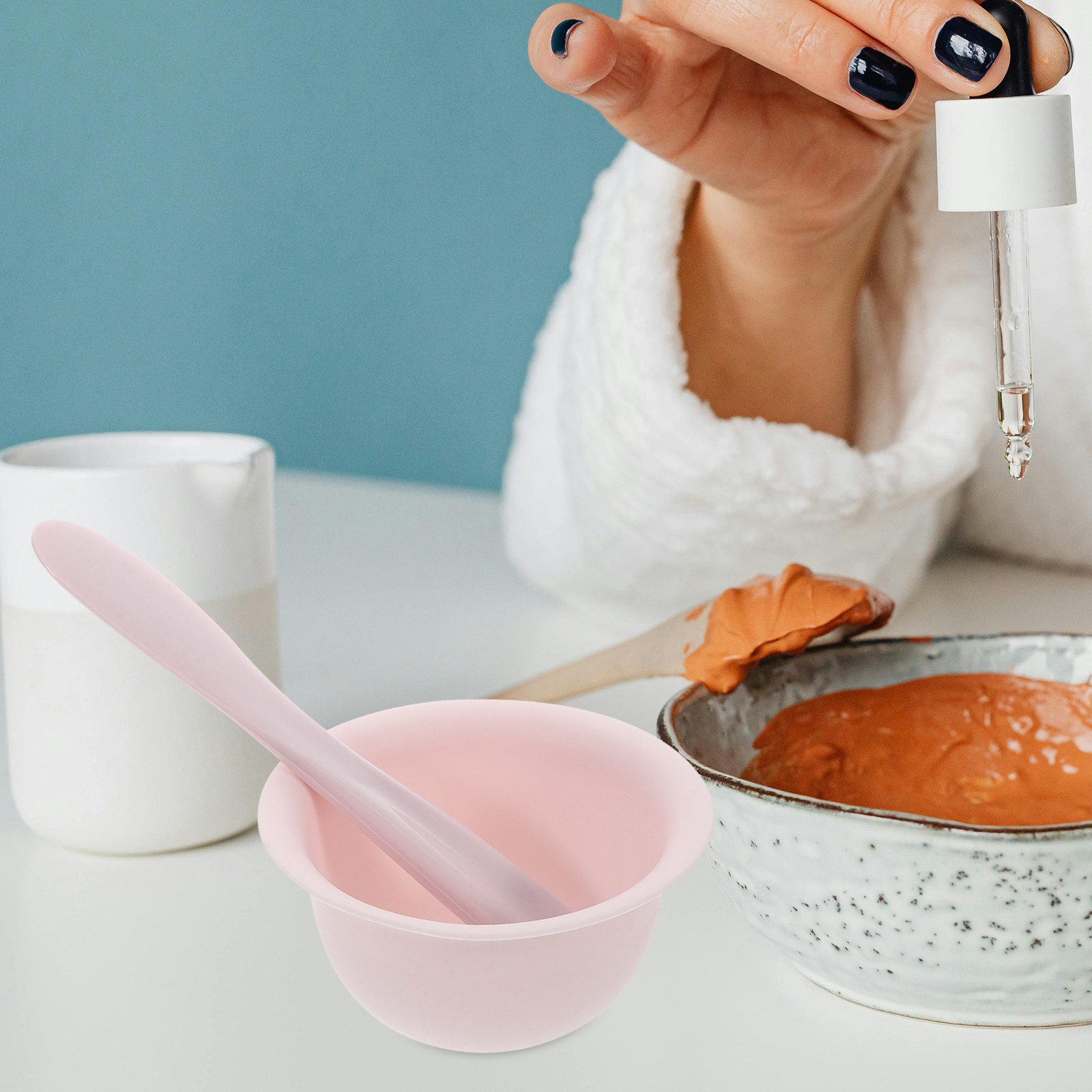 1 ensemble de bol et de spatul - Silicone Spatula Set avis et prix